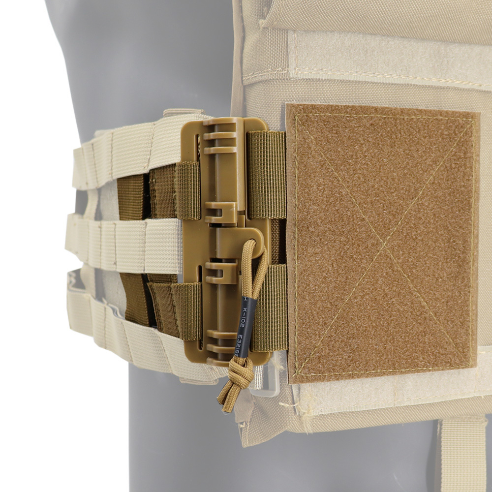 Tactical Plate Carrier Vest Quick Release - Taktische Weste Schnellverschluss-Set Langlebiges Schnellverschluss-System-Kit für