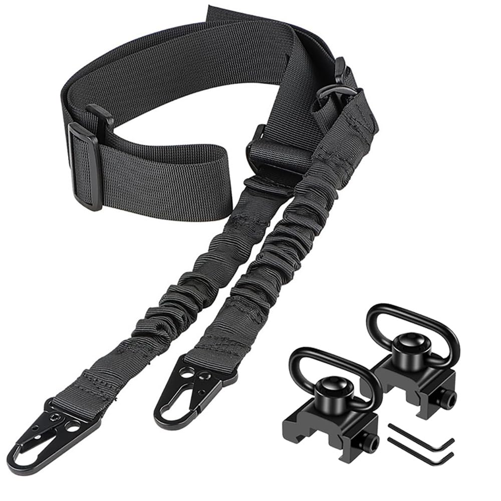 Tactical Sling 2 Point Quick Adjust Rifle - Taktischer Zweipunkt-Sling-2 Picatinny QD Sling, drehbare