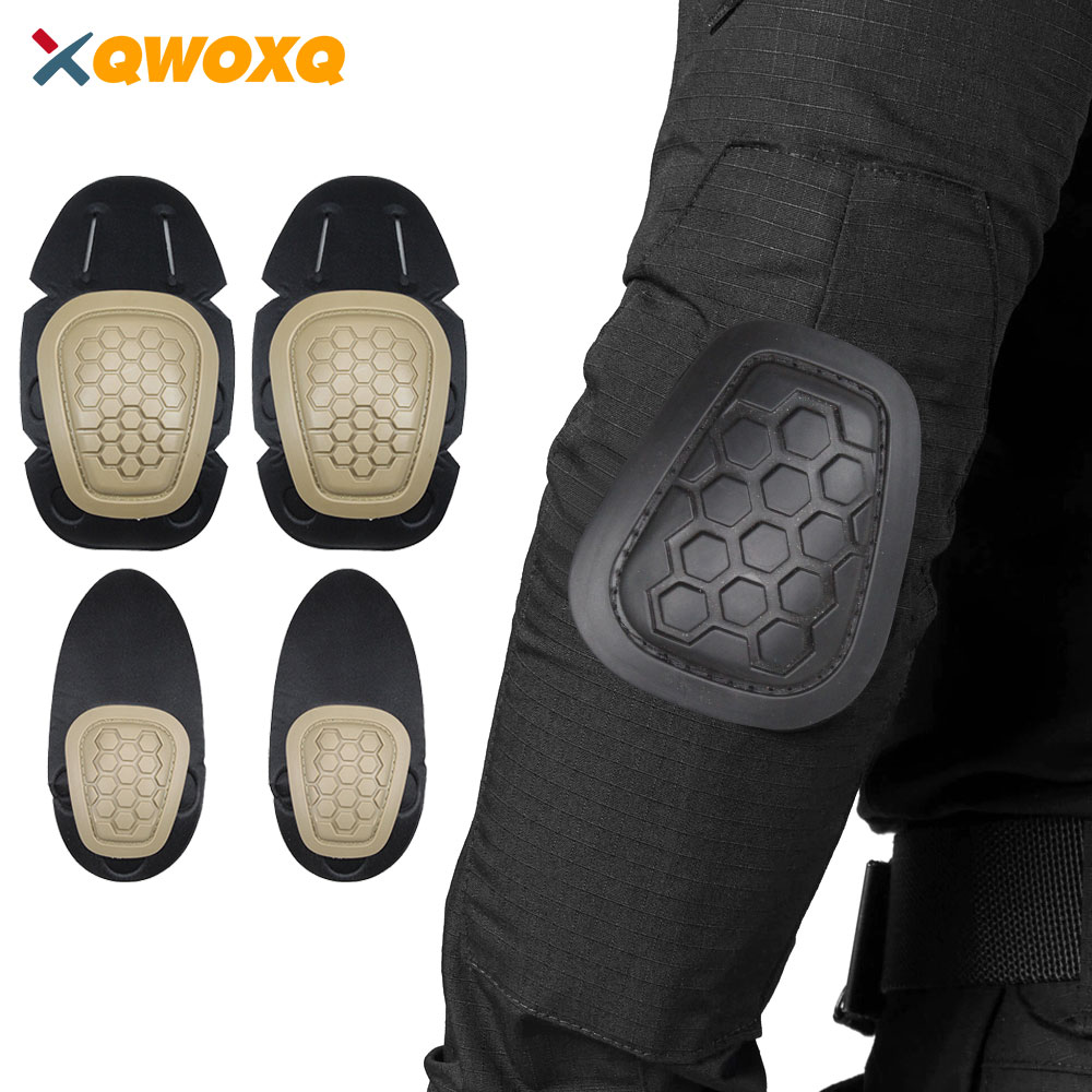 Combat Knee Pads Elbow Pads Set Military - 4 Teile/satz Militärische Taktische Knie Pad