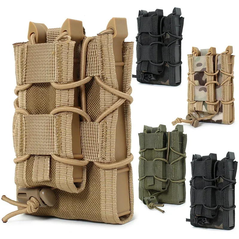 Molle Mag Pouch Double Magazine 5.56 9Mm - 7M 5,56 9mm Molle-Magazintasche AK AR
