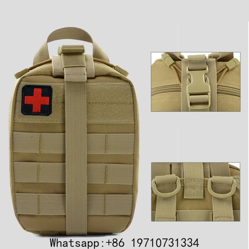 Tactical Med Kit Pouch Ifak Rip Away - Erste-Hilfe-Tasche Leer, Molle IFAK-Beutel, EMT Taktische