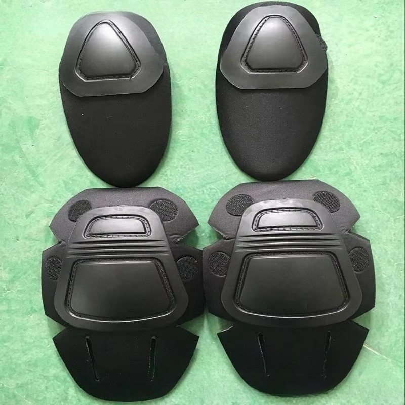 Combat Knee Pads Elbow Pads Set Military - Taktisches Knie- und Ellbogenschutz-Set, Innenpolsterung als