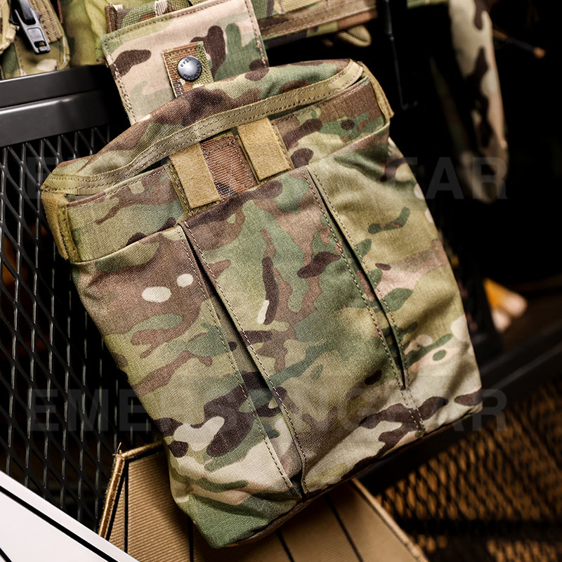 Tactical Dump Pouch Foldable Drop Bag - Emersongear Taktische Dump Pouch MOLLE Drop