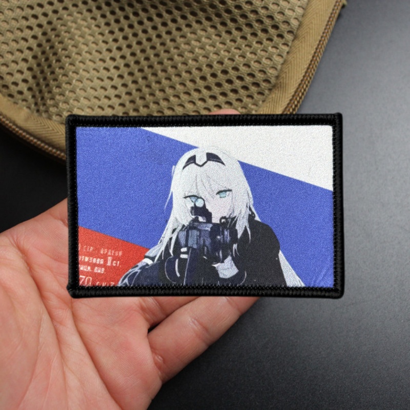 Patch Morale Tactical Military Hook Loop - Schönheit Anime Patch auf Kleidung Taktische