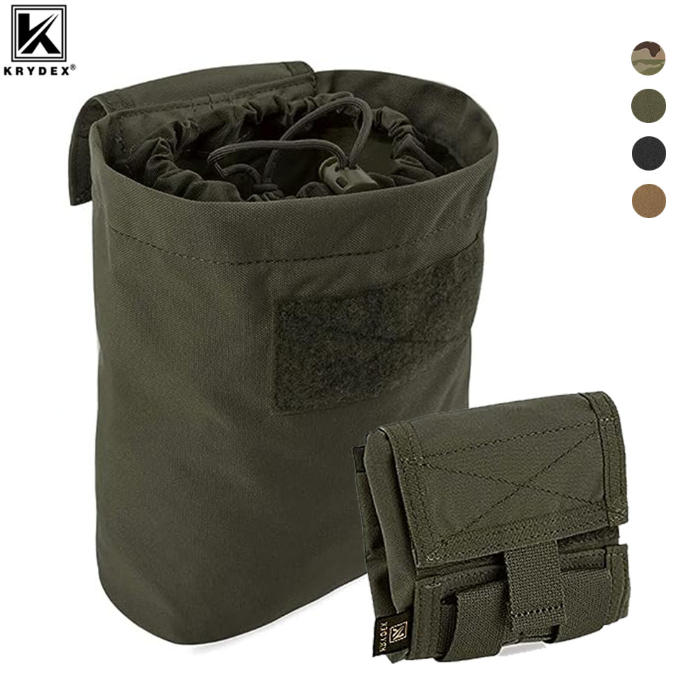 Tactical Dump Pouch Foldable Drop Bag - KRYDEX Taktische MOLLE Faltbare Dump Pouch