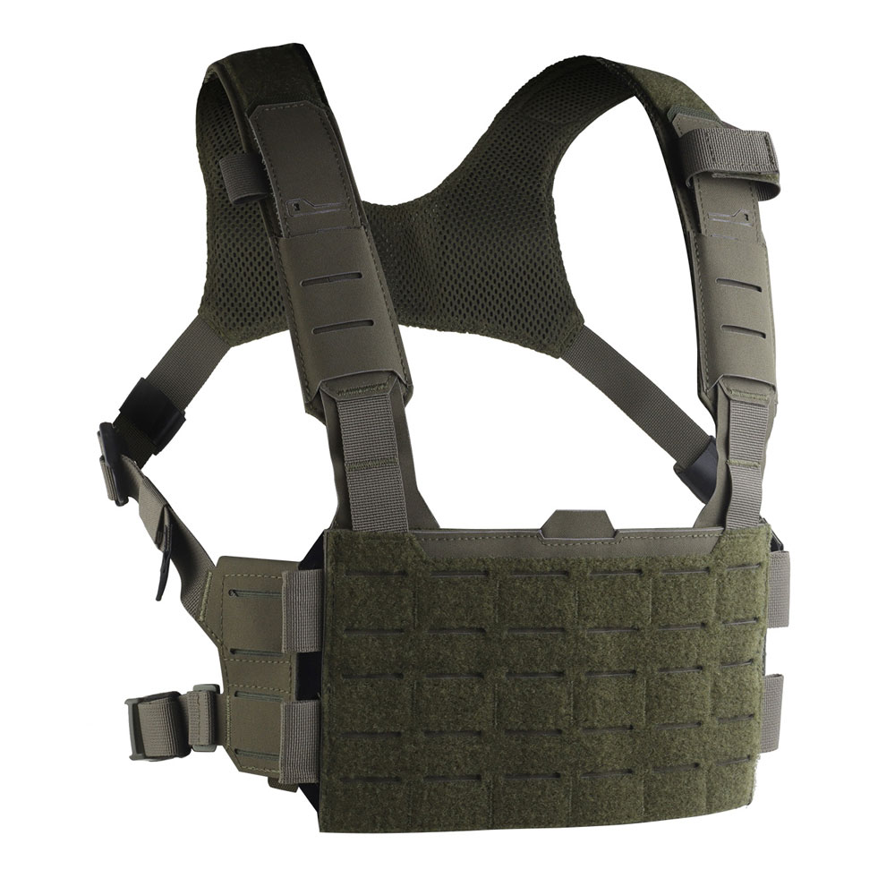 Molle Tactical Vest Military Laser Cut - Taktische Brustweste, lasergeschnitten, leichte Jagdweste, Airsoft,