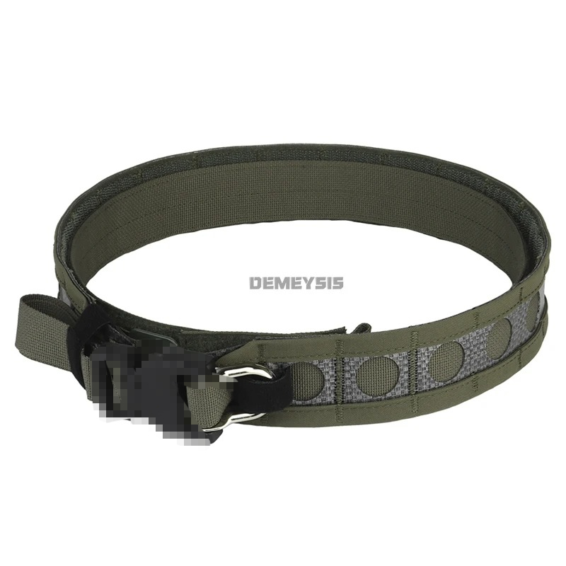 Tactical Combat Belt Quick Release Buckle - 2-in-1 Taktischer Doppelschicht-Kampfgürtel Schnellverschluss Metallschnalle Outdoor
