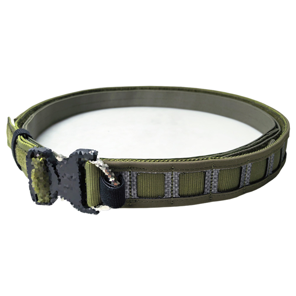 Tactical Combat Belt Quick Release Buckle - Taktischer 1,8-Zoll-Kampfgürtel mit Schnellverschluss-Schnalle, MOLLE, Outdoor,