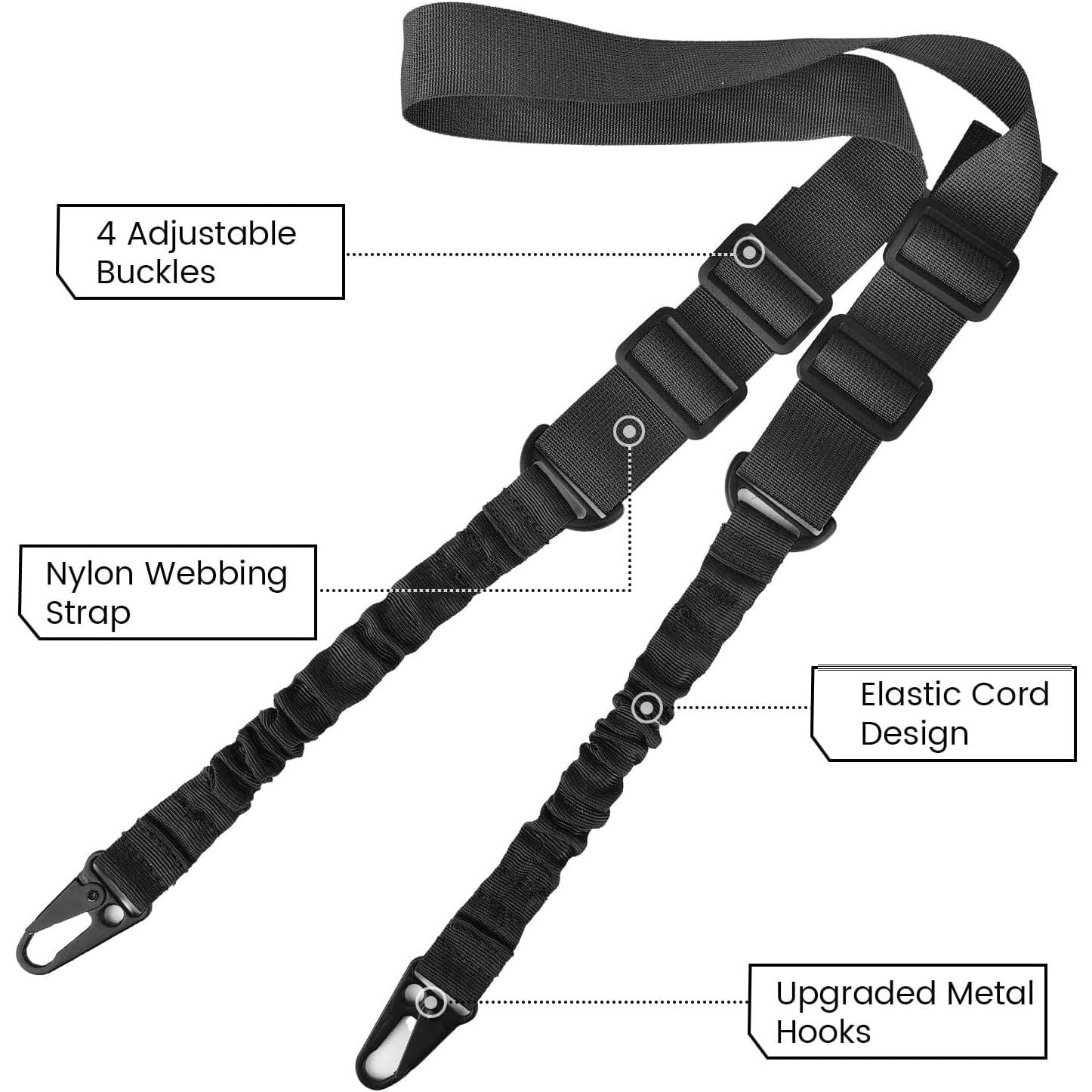 Taktischer Zweipunkt-Sling-2 P – Tactical Sling 2 Point Quick Adjust Rifle Bewertung und Preis