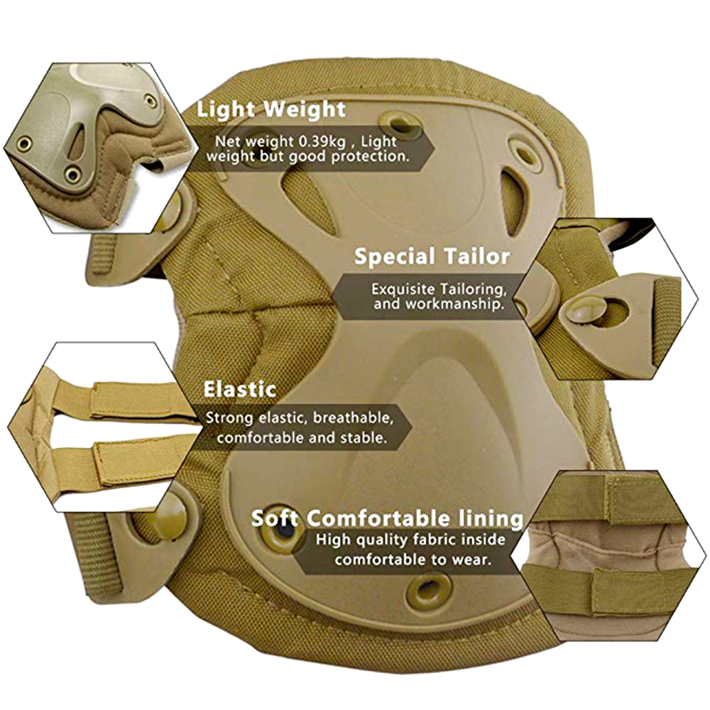 4 Teile/satz Militärische Takt – Combat Knee Pads Elbow Pads Set Military Bewertung und Preis