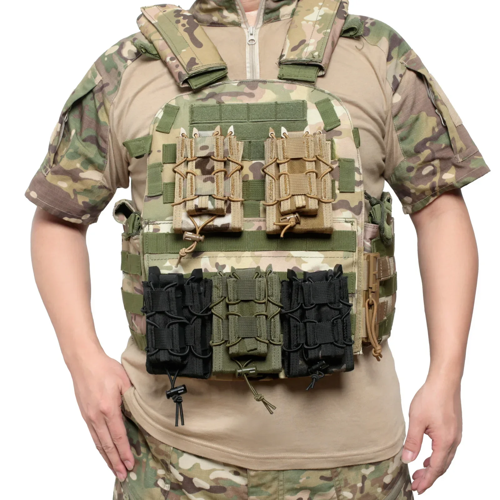 7M 5,56 9mm Molle-Magazintasch – Molle Mag Pouch Double Magazine 5.56 9Mm Bewertung und Preis