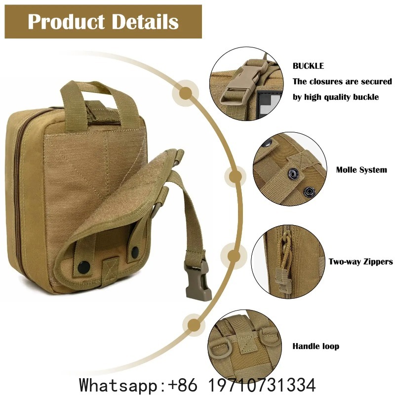 Erste-Hilfe-Tasche Leer, Molle – Tactical Med Kit Pouch Ifak Rip Away Bewertung und Preis