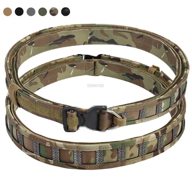 3-in-1 taktische Taillengürtel – Tactical Combat Belt Quick Release Buckle Bewertung und Preis