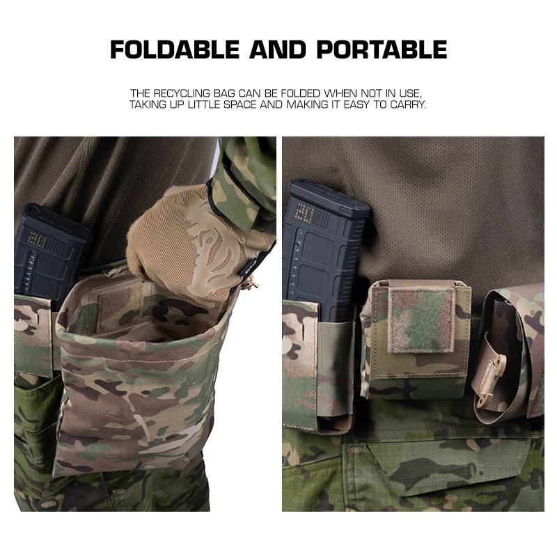 Taktische Faltbare Magazintasc – Tactical Dump Pouch Foldable Drop Bag Bewertung und Preis