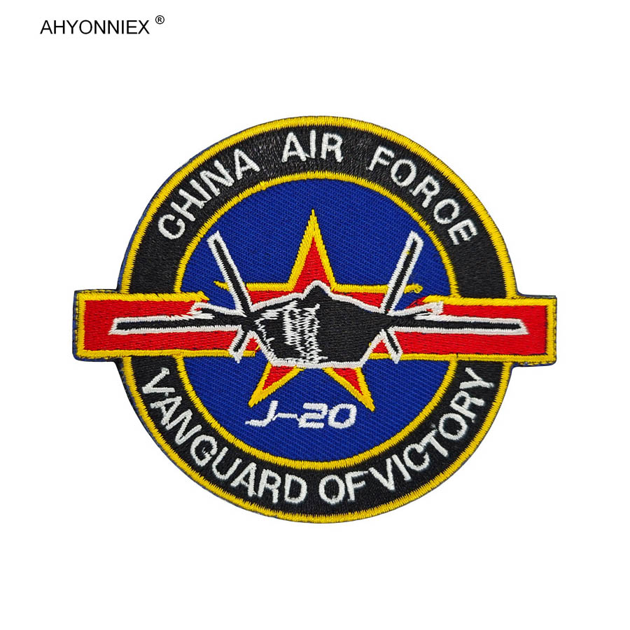 1PC 3D Stoff China J20 Flagge  – Patch Morale Tactical Military Hook Loop Bewertung und Preis