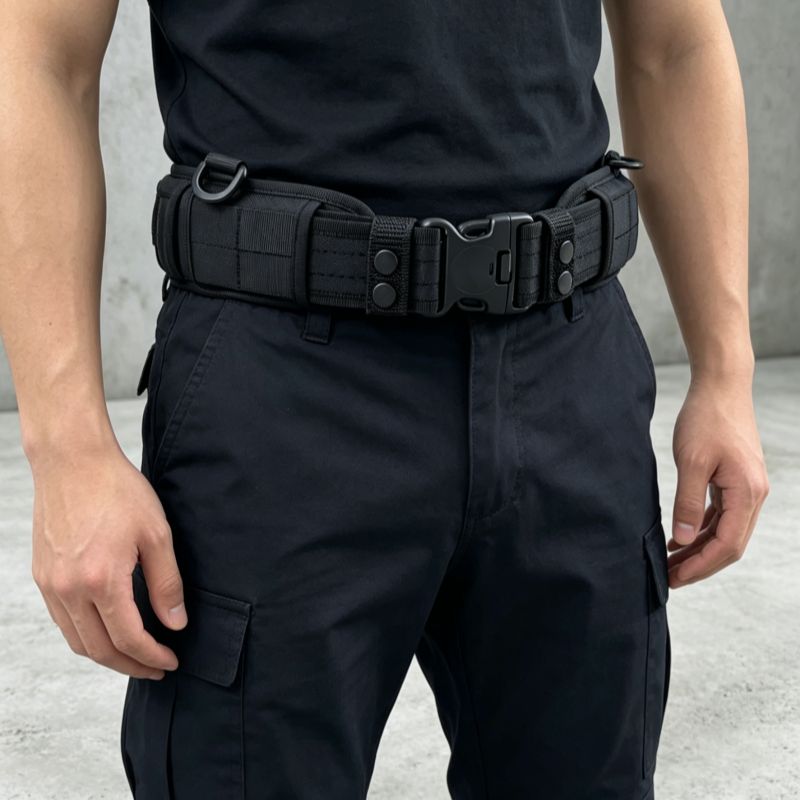Leichter Gürtel, taktischer Ka – Tactical Combat Belt Quick Release Buckle Bewertung und Preis