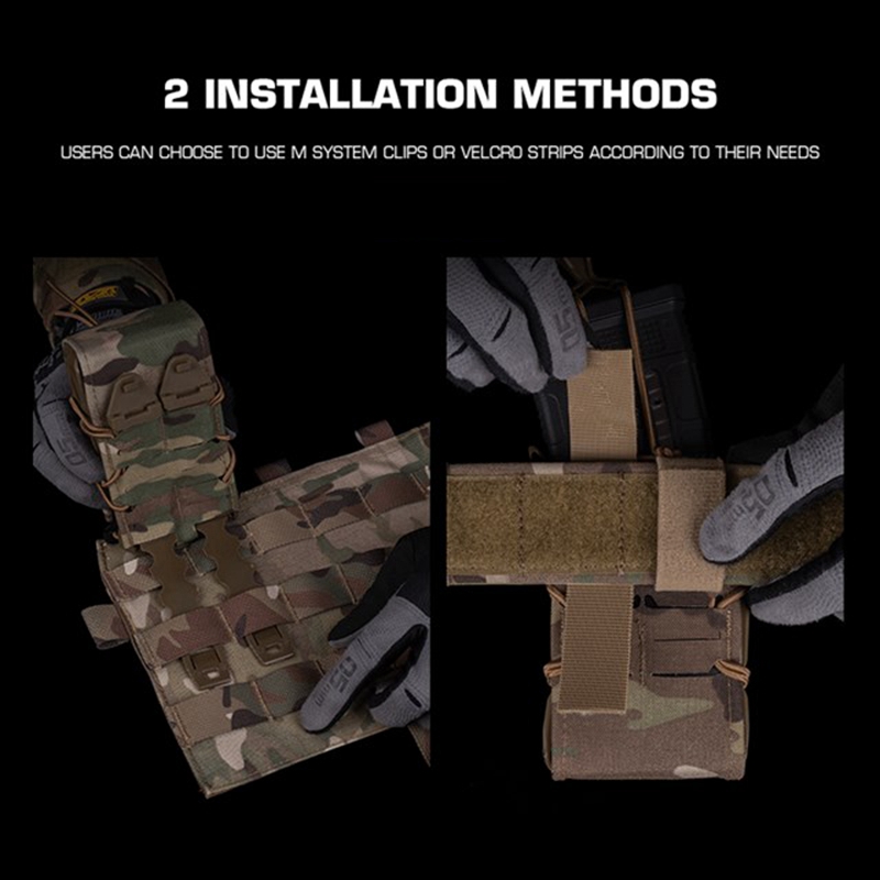 5,56 + 9 mm Doppel-Magazintasc – Molle Mag Pouch Double Magazine 5.56 9Mm Bewertung und Preis