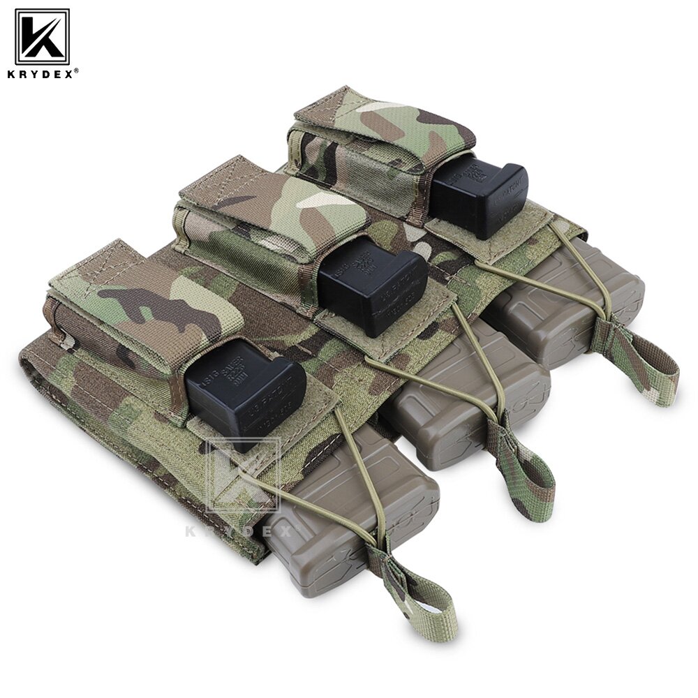 KRYDEX Taktische 9mm 5,56 M4 M – Molle Mag Pouch Double Magazine 5.56 9Mm Bewertung und Preis