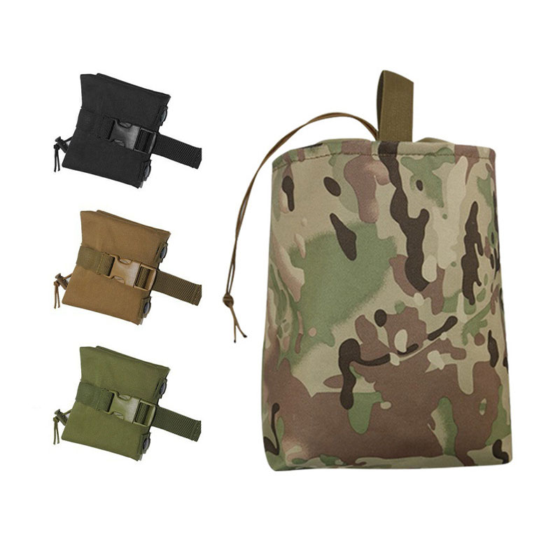 Faltbare Molle-Magazintasche,  – Tactical Dump Pouch Foldable Drop Bag Bewertung und Preis